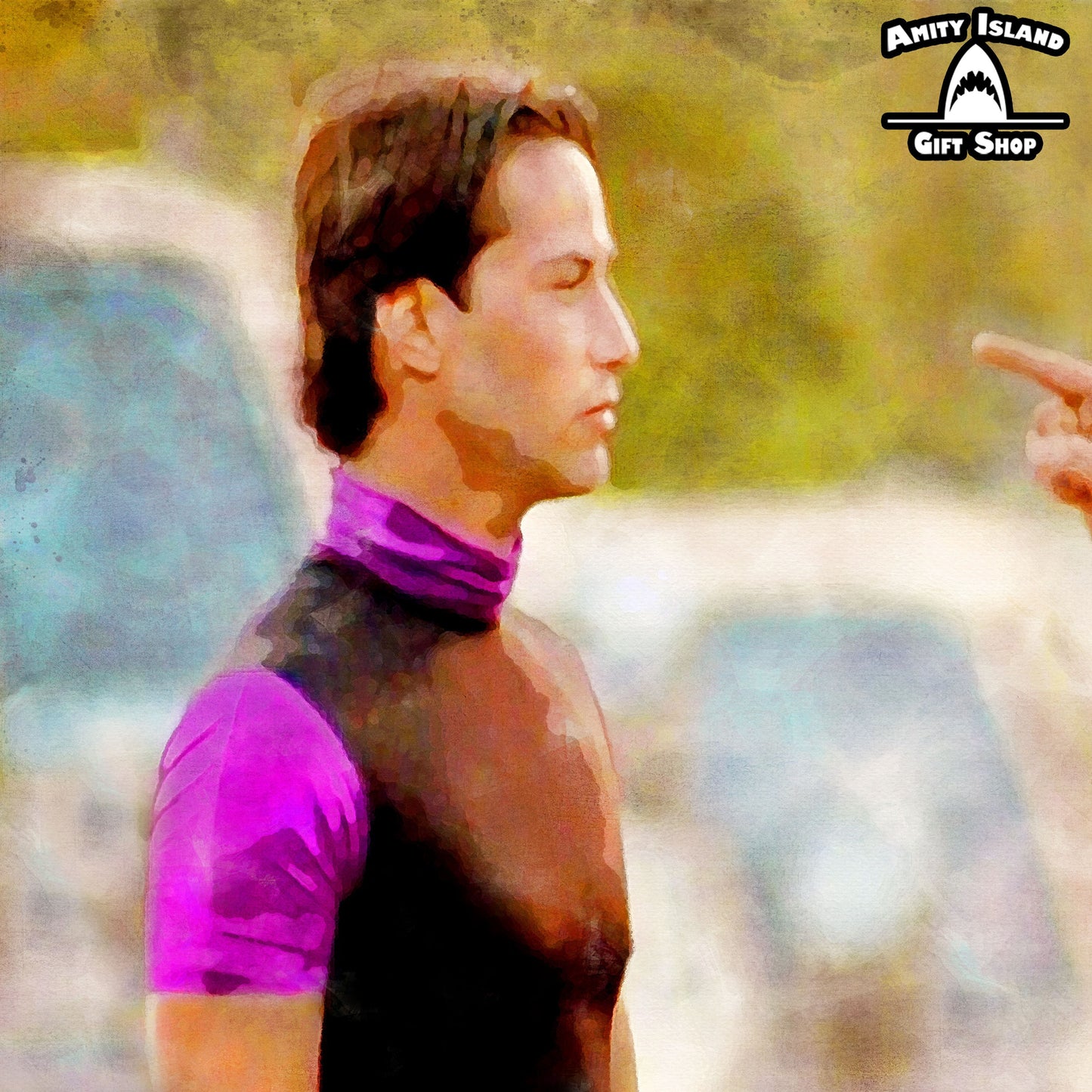 Don't Live to Get Radical - Point Break Inspired Art Print