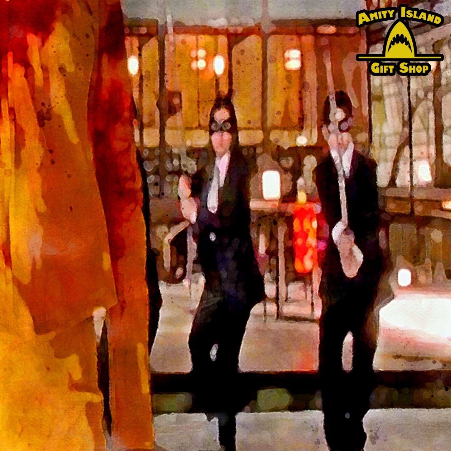 Battle Without Honor XL - Kill Bill Inspired Art Print / The Bride vs Crazy 88 / Movie Fan / Quentin Tarantino