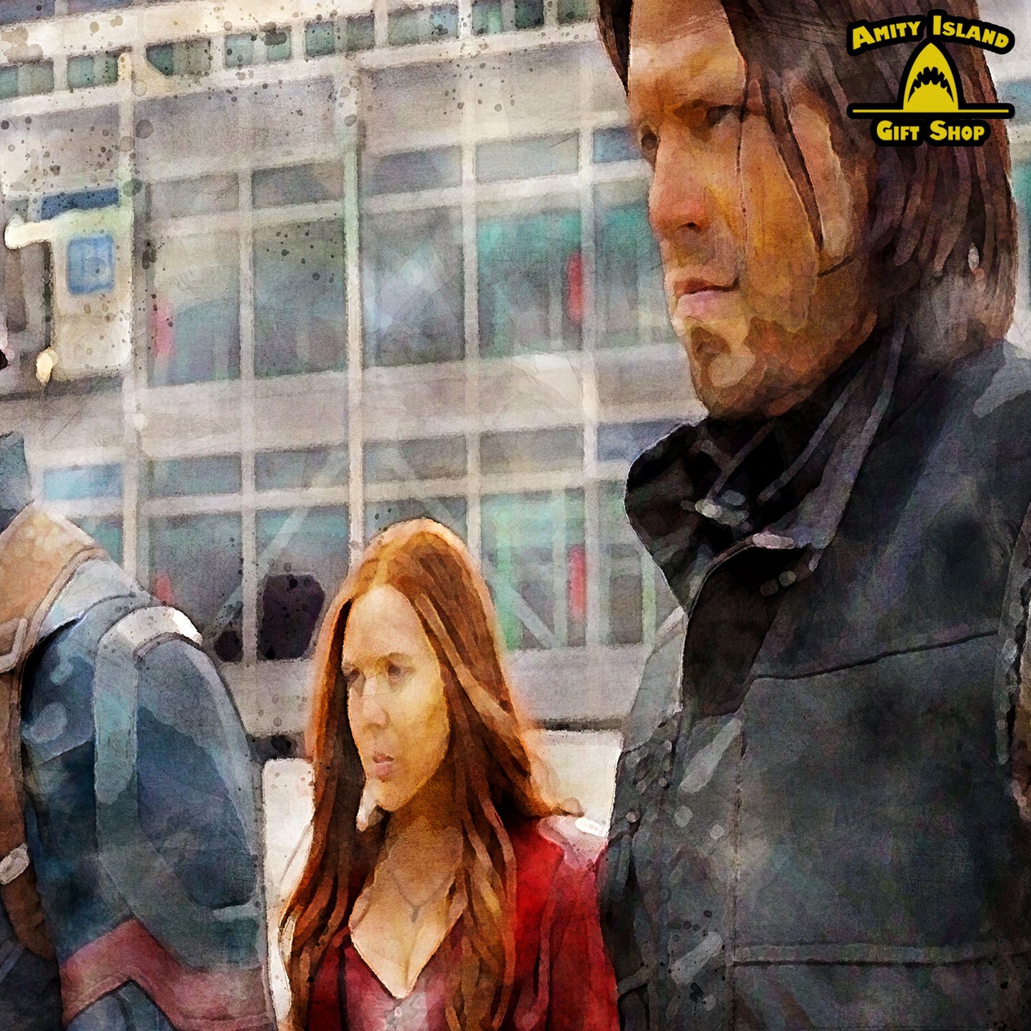 MCU Civil War Inspired - Team Iron Man vs Team Captain America - Art Print