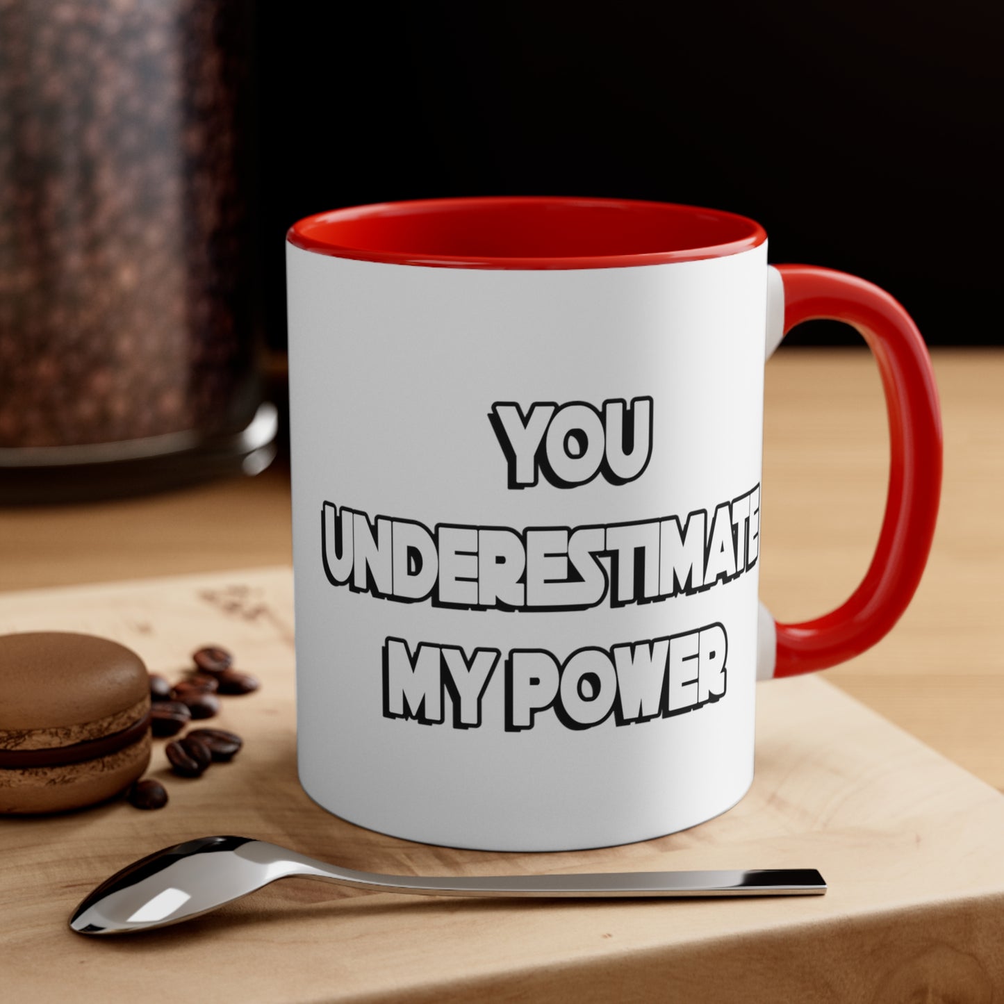 Star Wars - You Underestimate My Power Coffee Mug - Anakin Skywalker Mug - RED