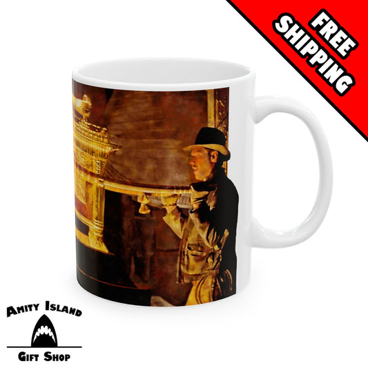 Somewhere in Tanis Raiders of the Lost Ark Inspired Mug - Indiana Jones and Salah