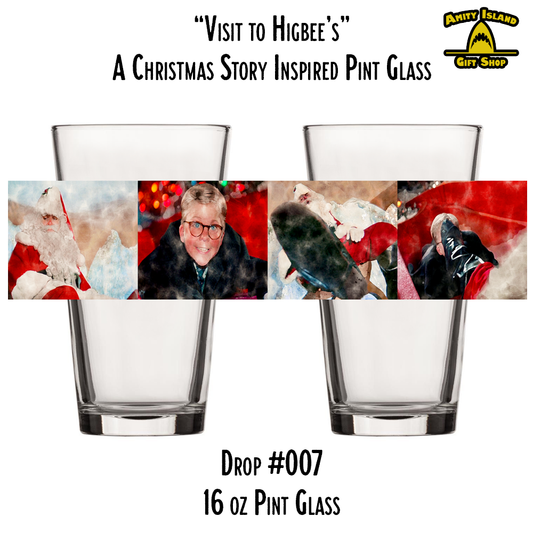 Visit to Higbee's - 16 oz. Pint Glass - Drop #007
