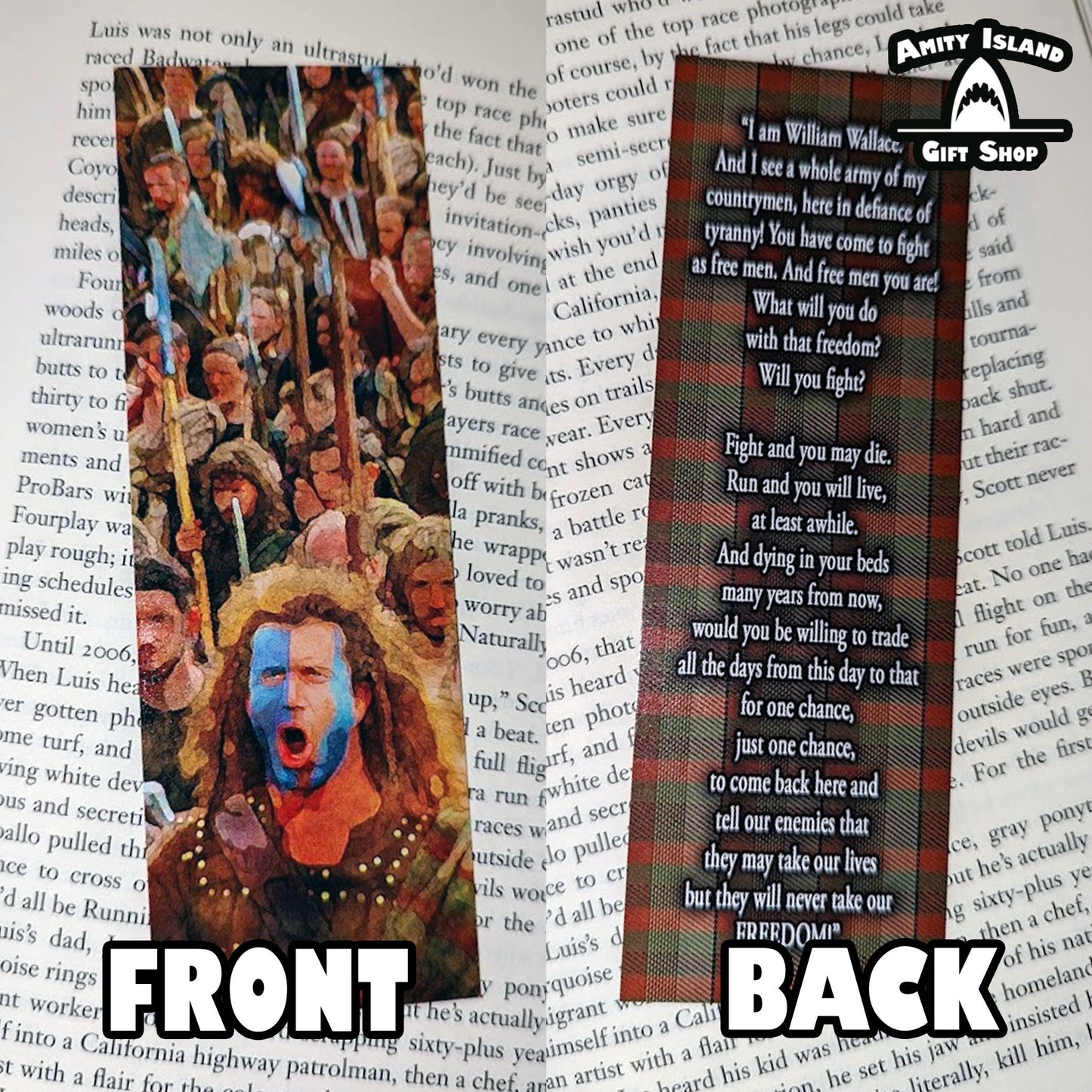 Monologue Marks - "FREEDOM!" from Braveheart