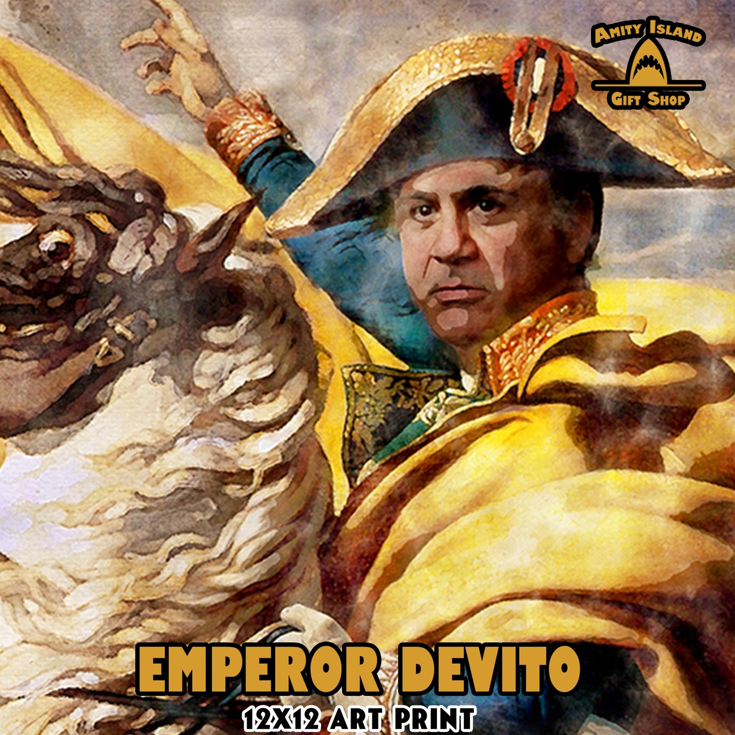 Emperor Devito - Danny Devito as Napoleon - 12x12 Print