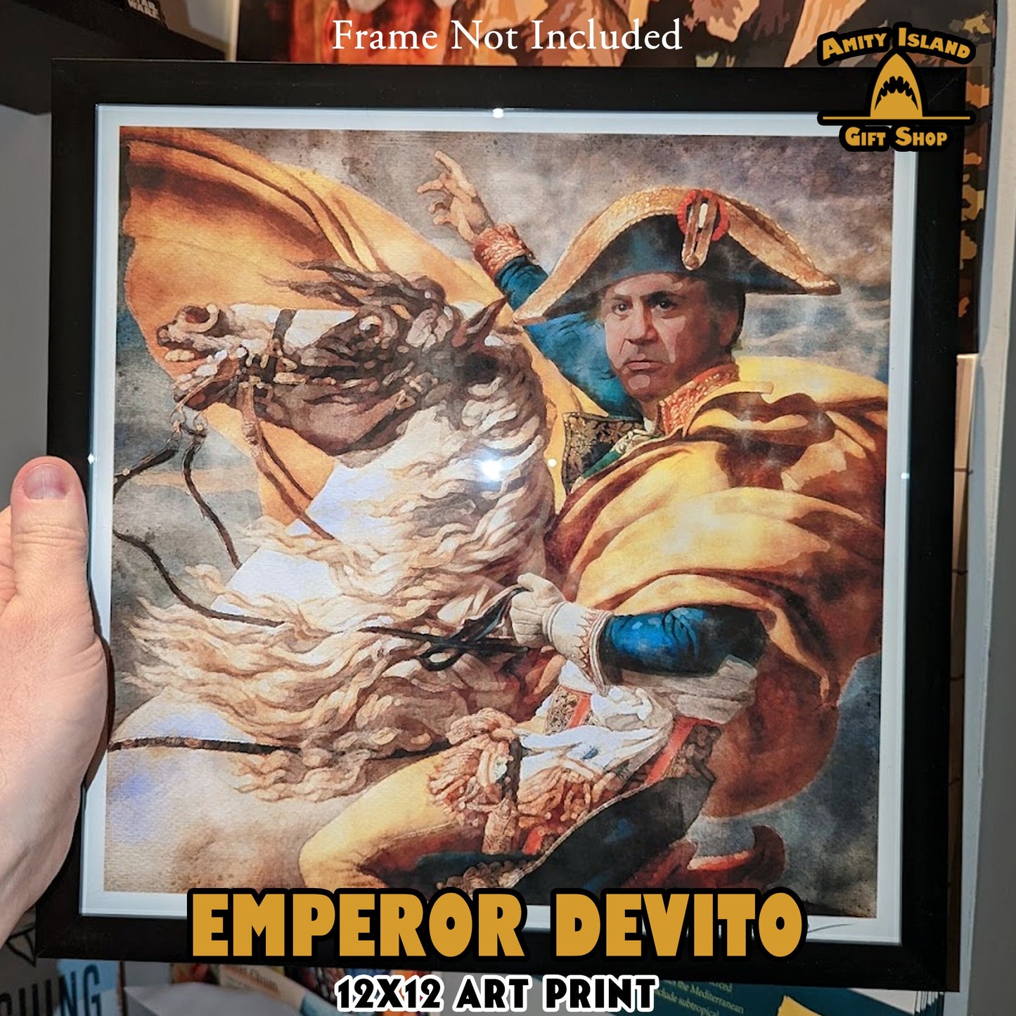 Emperor Devito - Danny Devito as Napoleon - 12x12 Print