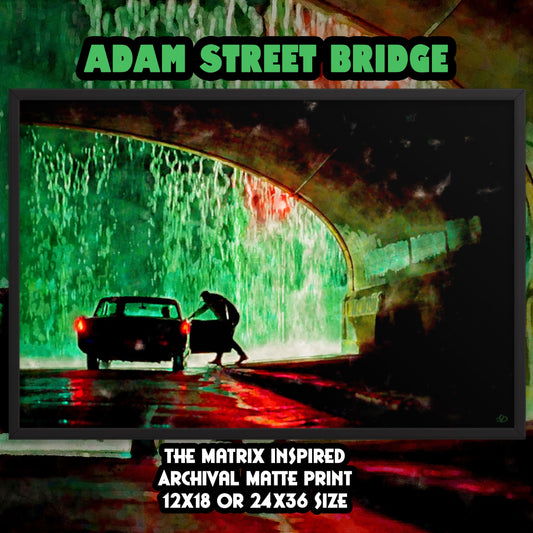 Adam Street Bridge - The Matrix Inspired Wall Print